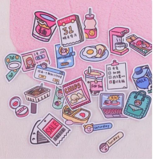 Kawaii printable stickers